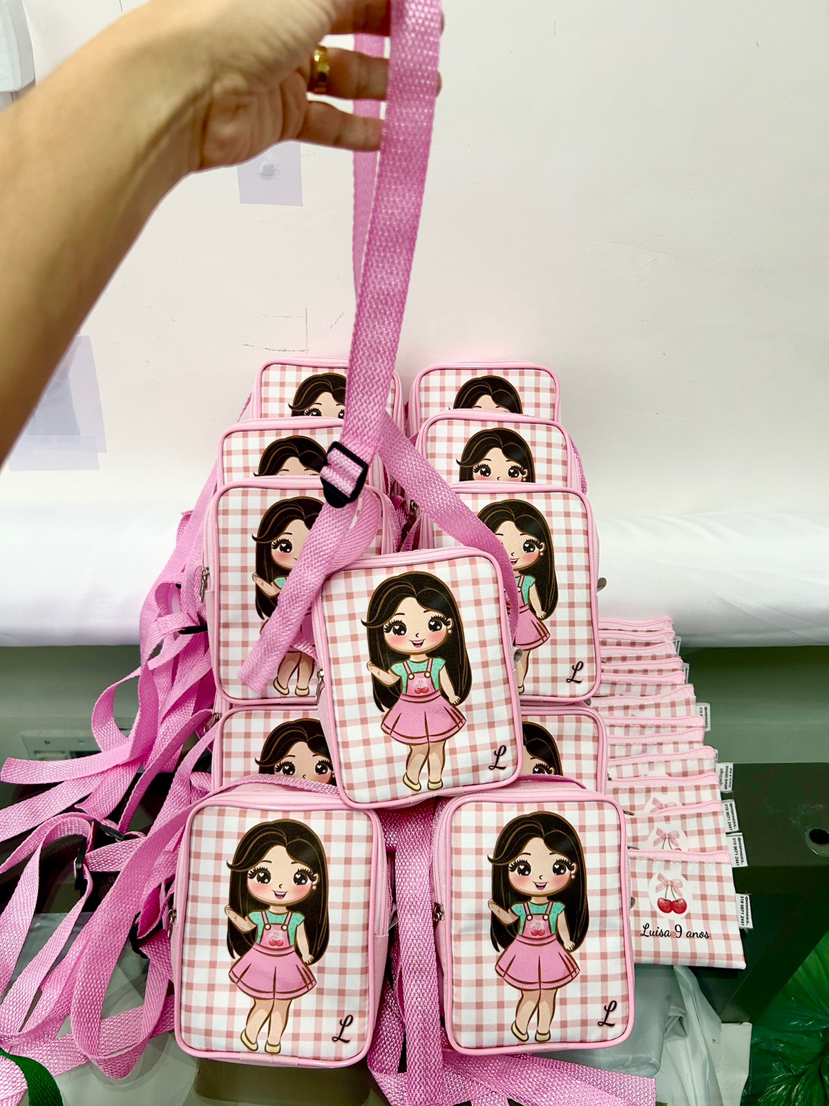 DILU 14x17x6 alça ombro regulável - Imagem 3