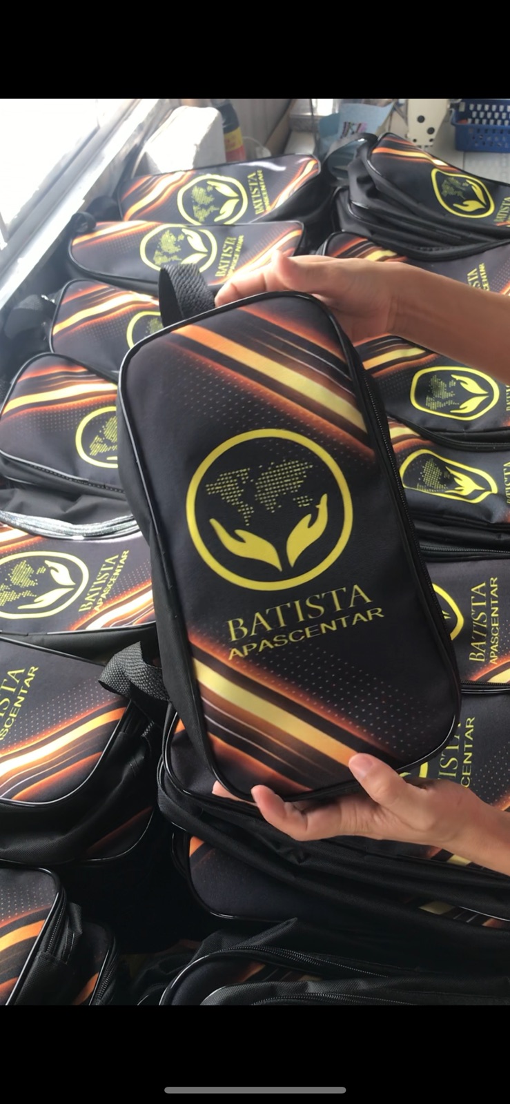 Bolsa/Porta chuteira 16x34x13