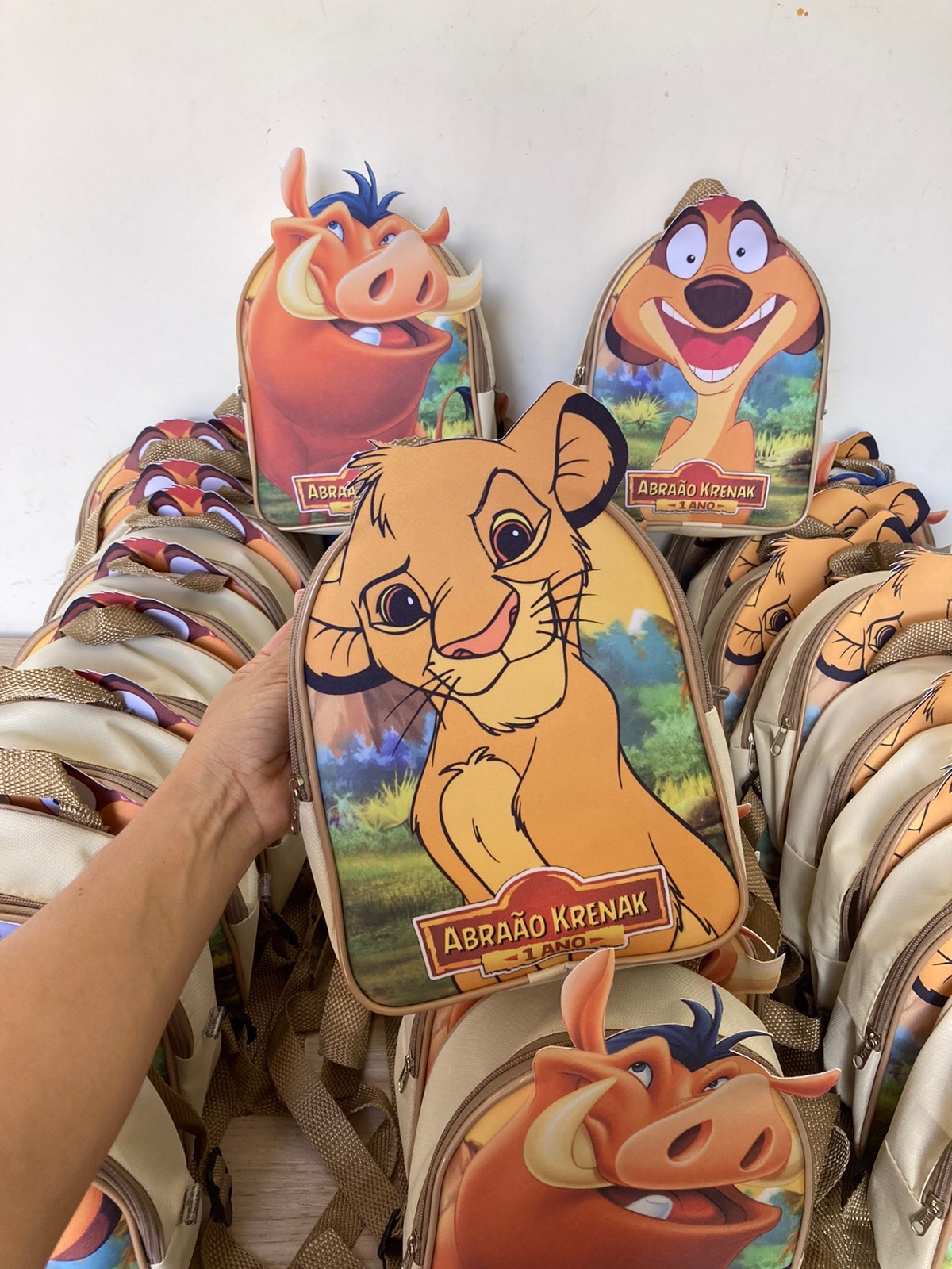 Mochilinha P 3D 19x24 Personalizada - Imagem 10